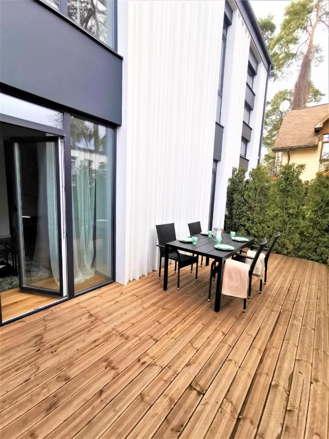 Design Apartment Loft Majori With Large Terrace Jūrkalne Buitenkant foto